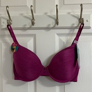 Vanity Fair Deep Magenta Bra